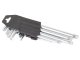 Šešiakampių ir Torx raktų rinkinys 1.5-10 mm, 9 vnt.