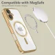 Tech-Protect MagFlex MagSafe dėklas iPhone 16 telefonui, Auksinis
