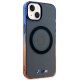 BMW Gradient Bumper MagSafe dėklas iPhone 14 Plus / 15 Plus, pilkas