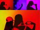 LED RGB saulėlydžio ir saulėtekio imitacijos projektorius su pulteliu, USB