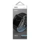 Uniq Linus Airosoft silikoninis dirželis Apple Watch 42/44/45/49mm, juodas