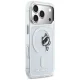 Karl Lagerfeld IML Peekaboo MagSafe dėklas iPhone 17 Pro, skaidrus