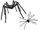 Giant Spider Tarantula Halloween Decoration XXL, Black