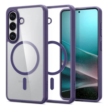 Dėklas Spigen Ultra Hybrid Mag skirtas Samsung Galaxy S26, Clear Purple