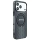 Dėklas Mercedes AMG iPhone 18 Pro Max / 17 Pro Max su MagSafe stovu, juodas