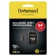 Intenso microSDXC 64GB UHS-I U3 V30 Professional atminties kortelė su adapteriu