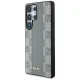 Dėklas DKNY Leather Checkered Pattern MagSafe skirtas Samsung Galaxy S25 Ultra, pilkas