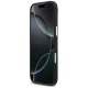Dėklas Karl Lagerfeld iPhone Air Grained Karl & Choupette Pins, juodas