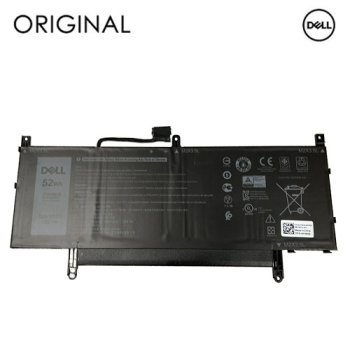 Originali nešiojamojo kompiuterio baterija DELL N7HT0, 52Wh, 6500mAh