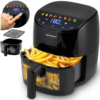 Berdsen Bd-658 Air Fryer 4L 1500W, Black