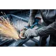 Akumuliatorinis kampinis šlifuoklis Bosch GWS 18V-8, 125 mm, 18V, L-BOXX 136