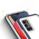 Dėklas Hybrid Armor Clear 3 in 1 telefonui Samsung Galaxy A03s, mėlynas