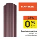 Metalinis tvoros elementas ASTRA PMx2 91x15 mm RAL8017