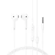 Laidinės ausinės Acefast L14 su mikrofonu ir 3.5 mm jungtimi, baltos
