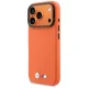 Dėklas BMW M Metal Logo MagSafe skirtas iPhone 17 Pro, oranžinis