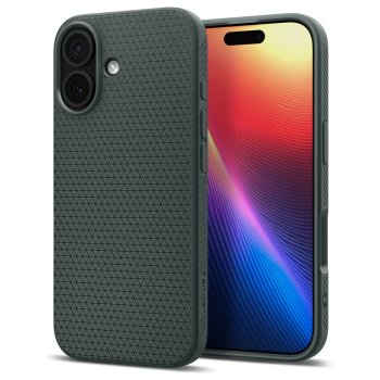 Apple iPhone 17 6.3'' Spigen Liquid Air TPU Case Cover, Green
