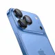 Kameros apsauginis stiklas Tech-Protect Camring Fit+ iPhone 18 Pro / 18 Pro Max, juodas