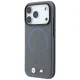 BMW M Carbon Printed Ring MagSafe dėklas telefonui iPhone 18 Pro / 17 Pro, pilkas