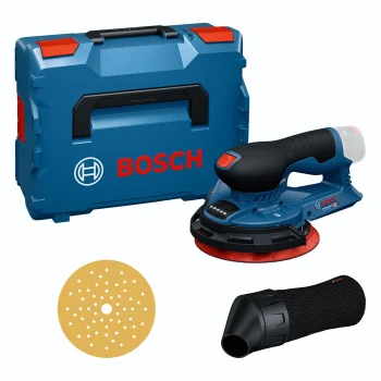 Akumuliatorinis ekscentrinis šlifuoklis Bosch GEX 12V-150-3 L-BOXX lagamine, 150 mm