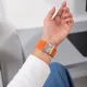 Tech-Protect Nylon Clasp apyrankė Samsung Galaxy Watch 40/44/46 mm, oranžinė