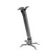 Maclean MC-581 lubinis projektoriaus laikiklis, 43-65cm, 20kg, sidabrinis