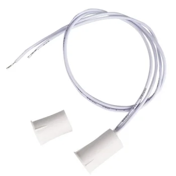 Įleidžiamas magnetinis kontaktas durims ir langams, NC, 17–25 mm, baltas