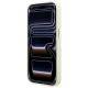 Guess Ring Stand 360 Grained Classic Logo MagSafe dėklas telefonui iPhone 18 Pro / 17 Pro, smėlio spalvos