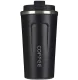 Termo puodelis 510 ml, juodas