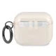 Karl Lagerfeld AirPods 3 dėklas Glitter Karl\'s Head, auksinis