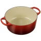 Ketaus puodas Le Creuset Signature apvalus 24 cm 4.2 l Cerise