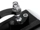 Aliumininiai motociklo veidrodėliai su M10 sriegiu ir M8 adapteriu, 2 vnt., juodi