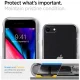 Apple iPhone 7 / 8 / SE (2020 / 2022) dėklas Spigen Liquid Crystal, skaidrus