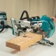 Akumuliatorinis skersavimo ir suleidimo pjūklas Makita DLS211ZU 2x18V 305 mm be akumuliatoriaus