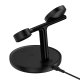 Baseus Swan „trys viename“ magnetinis įkrovimo stovas 20W, juodas