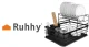 Two-tier Dish Dryer Ruhhy, Black