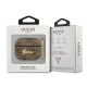 Guess AirPods 3 dėklas 4G Script Metal Collection, rudas