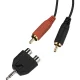 Sennheiser RS 120-W belaidės televizoriaus ausinės, juodos