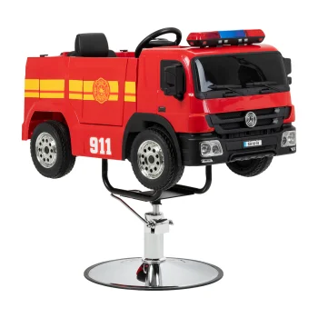 Gabbiano Kids Fire Engine Hairdressing Chair, Red