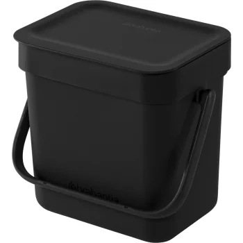 Šiukšliadėžė Brabantia Sort & Go 3 l, pilka