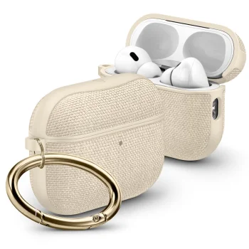Spigen Urban Fit dėklas, skirtas Apple AirPods 3, smėlio spalvos