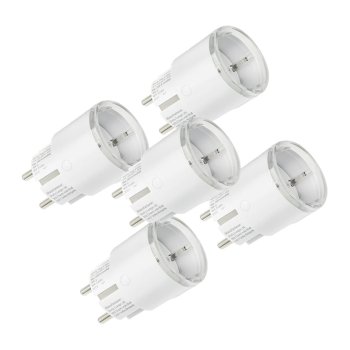 Shelly Plug S MTR Gen3 12A Išmanusis Kištukas (5 vnt. rinkinys), Baltas