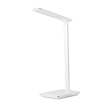 Huslog OW-390202 Desk Lamp with Wireless Charger, White
