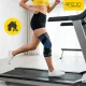Elastinis kelio įtvaras 4Fizjo 898, XXL, juodas / žalias