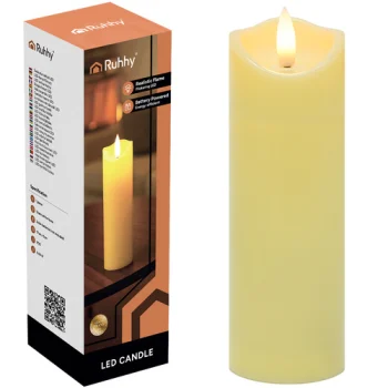Ruhhy 00026720 LED Candle / Insert 17x5 cm, 1 pc