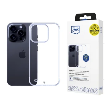 3mk Just20g dėklas, skirtas Apple iPhone 16 Pro, skaidrus