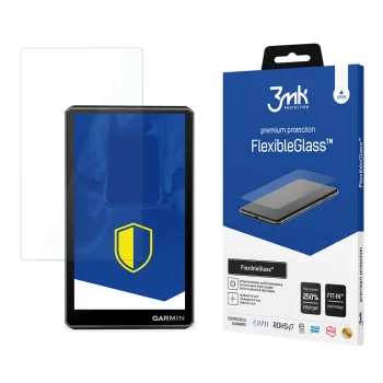 Apsauginis hibridinis stiklas 3MK FlexibleGlass, skirtas Garmin Zumo XT2