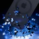 3mk Apple iPhone 15 Pro Max dėklas Smoke Case Mag&Stand, juodas