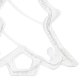Ikonka LED Christmas Window Decoration Christmas Tree with Suction Cup 10 LED