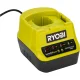 Akumuliatorių rinkinys Ryobi ONE+ RC18120-250, 18 V, 2x 5.0 Ah su įkrovikliu