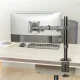 Maclean MC-753N stalinis monitoriaus laikiklis 17-32\", iki 9 kg, juodas